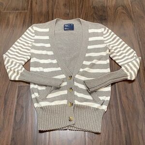 American Eagle Outfitters Striped Cardigan Sweater
